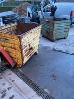 2 kantelbakken + aanpikker, Ophalen