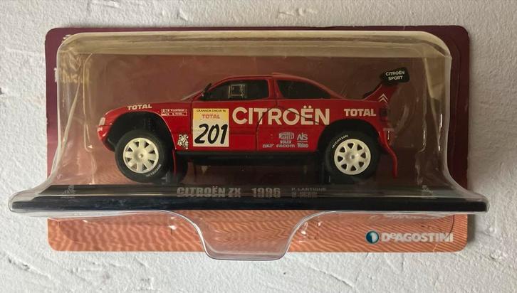 Citroën ZX 1996 Dakar Rally 1:43, Hobby en Vrije tijd, Modelauto's | 1:43, Zo goed als nieuw, Auto, Overige merken, Ophalen of Verzenden