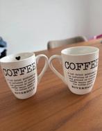 Riverdale koffiemokken 2x, Huis en Inrichting, Keuken | Servies, Ophalen, Zo goed als nieuw, Overige stijlen