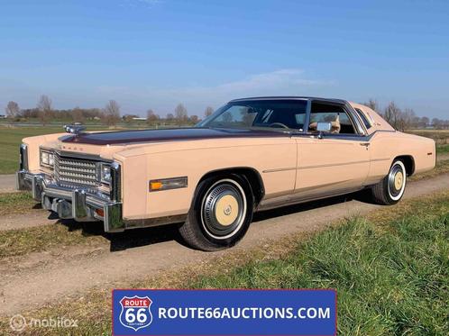 Cadillac Eldorado Sedan | Route 66 Auctions, Auto's, Oldtimers, Bedrijf, Te koop, Lederen bekleding, Cadillac, Benzine, Overige carrosserieën