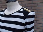 jurk frank Lymann design blauw /wit maat 36 nieuwstaat, Kleding | Dames, Blauw, Ophalen of Verzenden, Zo goed als nieuw, Maat 36 (S)