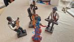 muziek beeldjes jazz orkest, Verzamelen, Beelden en Beeldjes, Ophalen of Verzenden, Gebruikt, Mens