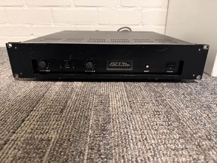Royal Pro Sound PA-3300VA eindversterker, Audio, Tv en Foto, Versterkers en Receivers, Gebruikt, Stereo, 120 watt of meer, Overige merken