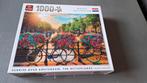 King puzzel, sunrise over Amsterdam, Ophalen of Verzenden, 500 t/m 1500 stukjes, Zo goed als nieuw