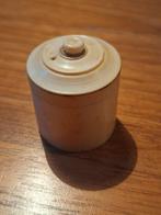 Antiek ivoren zalfpotje/suikerpotje, ca. 1920 of ouder, Antiek en Kunst, Ophalen of Verzenden