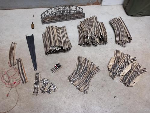 Marklin HO rails spoorbrug wissels etc, Hobby en Vrije tijd, Modeltreinen | H0, Gebruikt, Rails, Wisselstroom, Märklin, Ophalen of Verzenden