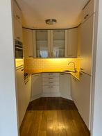 Breda Complete u keuken inclusief apparatuur wit/beige 6m2, Huis en Inrichting, Keuken | Complete keukens, Ophalen, Gebruikt, U-keuken