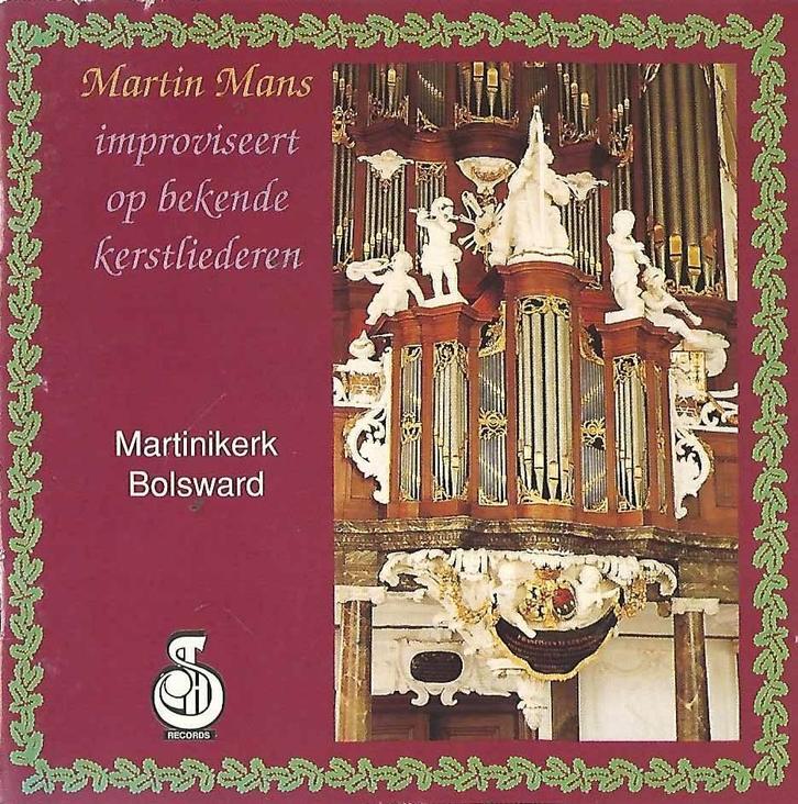 OrgelCD: Martin Mans - Improvisaties bekende kerstliederen, Cd's en Dvd's, Cd's | Religie en Gospel, Zo goed als nieuw, Koren of Klassiek