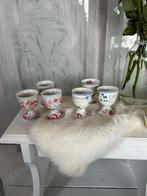 Greengate 6x eierdopjes als nieuw, Huis en Inrichting, Keuken | Servies, Overige typen, Wedgwood, Keramiek, Ophalen of Verzenden