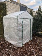 Kweekkasje met plastic hoes, Tuin en Terras, Gebruikt, Folie, Kweekkas, Ophalen