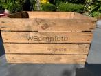 Houten fruitkist voor op de fiets of in de tuin, Doe-het-zelf en Verbouw, 40 tot 60 cm, Minder dan 35 cm, Ophalen of Verzenden