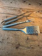 BBQ gereedschap van “ stainless steel”, Ophalen of Verzenden, Zo goed als nieuw