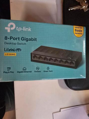 TP-Link 8-Poorts Gigabit Switch beschikbaar voor biedingen
