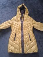 Mooie lange winterjas, Ophalen of Verzenden, Zo goed als nieuw, Maat 46/48 (XL) of groter, Geel