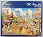 Disney King puzzel 1000 st. Disneyland Main Street compleet, Verzenden, Zo goed als nieuw