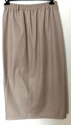 Azzurro lederlook lange rok maat 40[dm], Kleding | Dames, Rokken, Maat 38/40 (M), Beige, Ophalen of Verzenden, Zo goed als nieuw