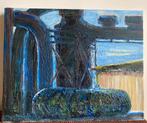 Harold Schouten - schilderij Hoogovens Fabriek Industrie, Ophalen of Verzenden