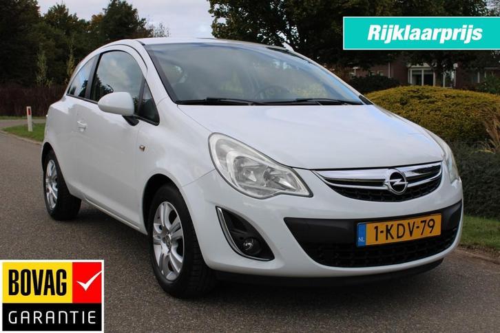 Opel CORSA 1.2 83pk LPG-G3 EcoFlex Edition 3-drs Airco/Half, Auto's, Opel, Bedrijf, Corsa, ABS, Airbags, Airconditioning, Centrale vergrendeling