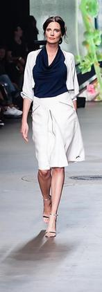 Monique Collignon off-white 100% linnen rok, NIEUW, kaartjes, Verzenden, Nieuw, Knielengte, Monique Collignon