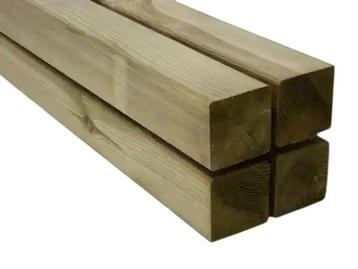Geimpregneerd vuren FSC 44x44 geschaafd beschikbaar voor biedingen