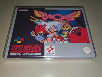 Parodius SNES Game Case beschikbaar voor biedingen