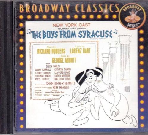 The Boys From Syracuse, 1963 Off-Broadway Cast Recording, Cd's en Dvd's, Cd's | Filmmuziek en Soundtracks, Gebruikt, Ophalen of Verzenden