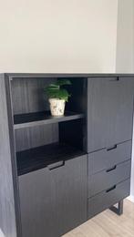 Dressoir zwart sidetable - Zo goed als nieuw!, Huis en Inrichting, Ophalen, 100 tot 150 cm, 100 tot 150 cm, Zo goed als nieuw