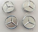 Mercedes Benz Naafdoppen Naafkappen 75mm, Auto diversen, Wieldoppen, Ophalen of Verzenden, Nieuw