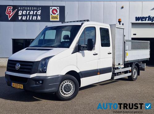 Volkswagen Crafter 2.0 TDI KIPPER TREKHAAK 6-ZITPLAATSEN 350, Auto's, Bestelauto's, Bedrijf, Te koop, ABS, Airconditioning, Alarm