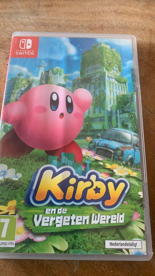 Kirby en de Vergeten Wereld, Spelcomputers en Games, Games | Nintendo Switch, Zo goed als nieuw, Overige genres, Vanaf 12 jaar