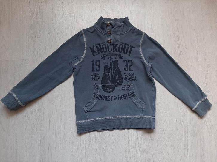 Blauwe trui van Name It, maat 110, Kinderen en Baby's, Kinderkleding | Maat 110, Gebruikt, Jongen, Trui of Vest, Ophalen of Verzenden