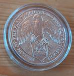 Queen's Beasts Falcon of the Plantagenets 2 oz 99,9% zilver, Postzegels en Munten, Edelmetalen en Baren, Ophalen of Verzenden