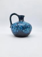 Vintage West Germany vaas Walter Gerhards Blauw, Ophalen of Verzenden