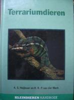 Terrariumdieren handboek door Heijboer en vd Mark, Boeken, Dieren en Huisdieren, Verzenden, Zo goed als nieuw, Reptielen of Amfibieën