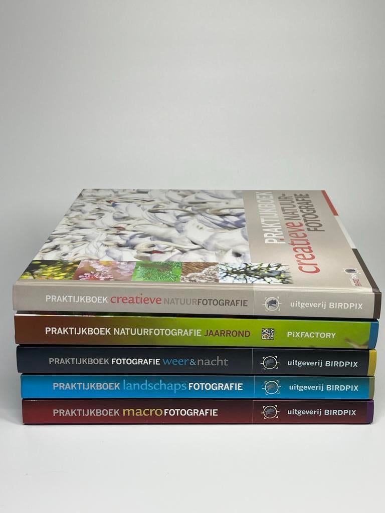 Mooie serie van 5 fotografie boeken in nieuwstaat, Boeken, Ophalen of Verzenden, Nieuw, Fotografie algemeen