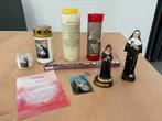 Santa Rita beeldjes, kaarsen, dvd en bidprentjes, Ophalen of Verzenden, Zo goed als nieuw, Religie