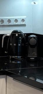 Smeg waterkoker zwart, Witgoed en Apparatuur, Waterkokers, 1 tot 2 liter, Ophalen, Gebruikt