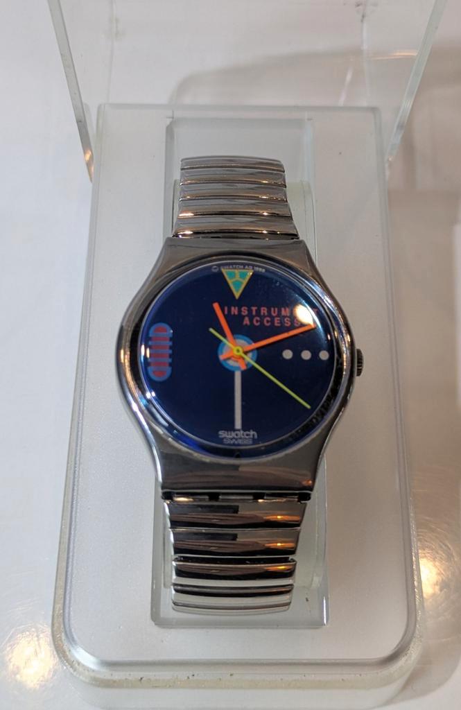 Vintage Swatch horloge Gent Flex - Instrument Access, Sieraden, Tassen en Uiterlijk, Horloges | Heren, Zo goed als nieuw, Polshorloge