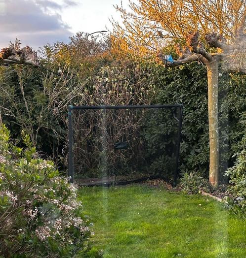 Voetbalgoal Etan van robuust staal, 244 bij 200 cm, Verzamelen, Sportartikelen en Voetbal, Gebruikt, Overige typen, Buitenlandse clubs