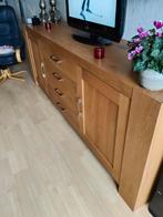 Massief houten dressoir, Ophalen, Gebruikt, 200 cm of meer, 25 tot 50 cm
