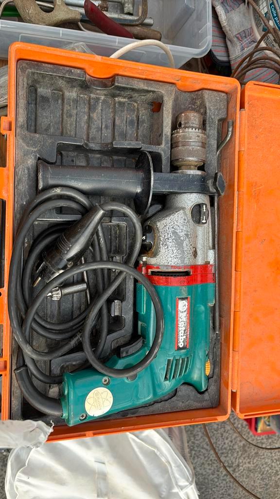 Metabo Boormachine - Gebruikt, Doe-het-zelf en Verbouw, Gereedschap | Boormachines, Gebruikt, Boormachine, 600 watt of meer, Klopboormechanisme