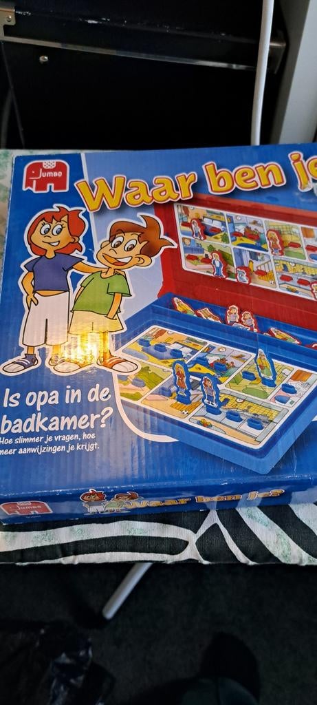 Waar ben je? - Jumbo Bordspel, Ophalen, Jumbo, Gebruikt, Een of twee spelers