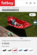 Fatboy  Headdemock rood hangmat in goede staat, Tuin en Terras, Ophalen, Gebruikt