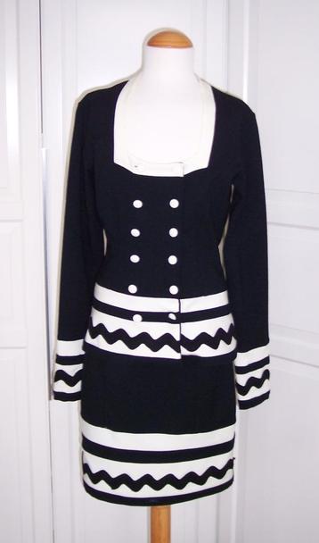 Romeo Pour Juliette Pak Rok & Blazer Zwart Wit 36 38 (Jool ) beschikbaar voor biedingen