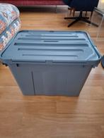 Opbergkist donkergrijs (2 beschikbaar), Ophalen, Minder dan 50 cm, Gebruikt, 50 tot 100 cm