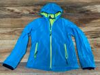 CMP Softshell Jas Maat 152 Turquoise/Limoen, Ophalen of Verzenden, Gebruikt, Jongen of Meisje, Jas
