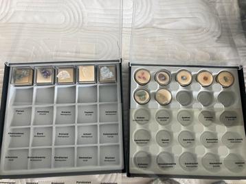 Verzameling edelstenen en mineralen beschikbaar voor biedingen