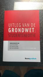 Grondwet: Studenteneditie - Zo goed als nieuw, Ophalen of Verzenden, Gamma, Zo goed als nieuw, WO