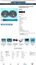 B2 Audio HN6P 6.5 inch / 16.5cm SQL midrange speaker 2x, Gebruikt, Plantevej 35, 2870 Dyssegaard, Denmark, ., B2 audio