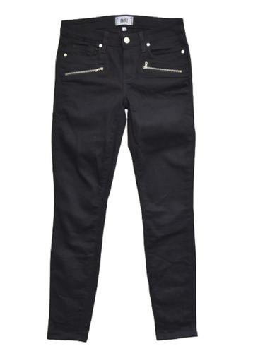 Nieuwe Paige jeans, broek, Indio Zip, zwart, Mt. W28 / S beschikbaar voor biedingen